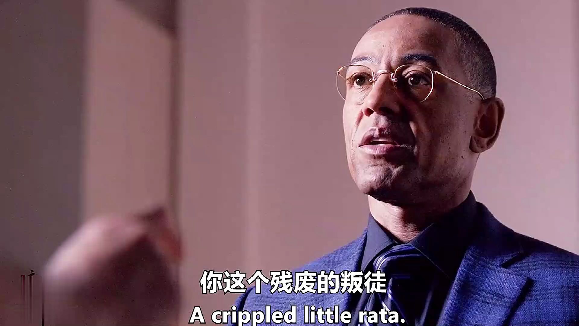 绝命毒师:炸鸡叔做梦都想不到,瘫痪在轮椅的叮叮叔能要他的命!