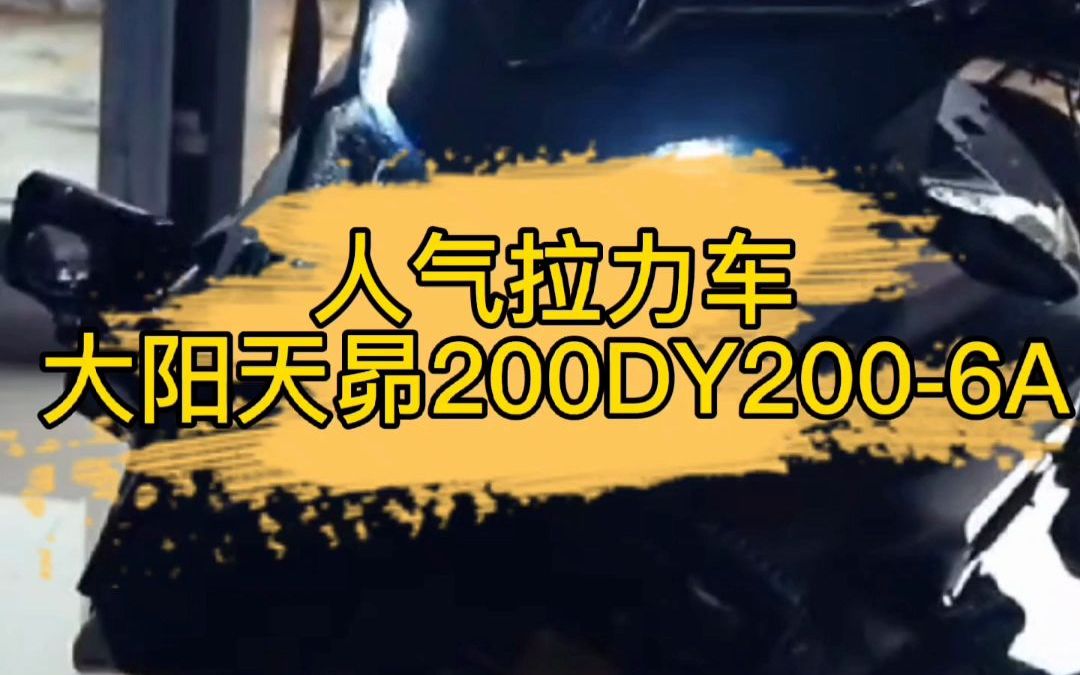 人气拉力车 大阳天昴200DY2006A哔哩哔哩bilibili