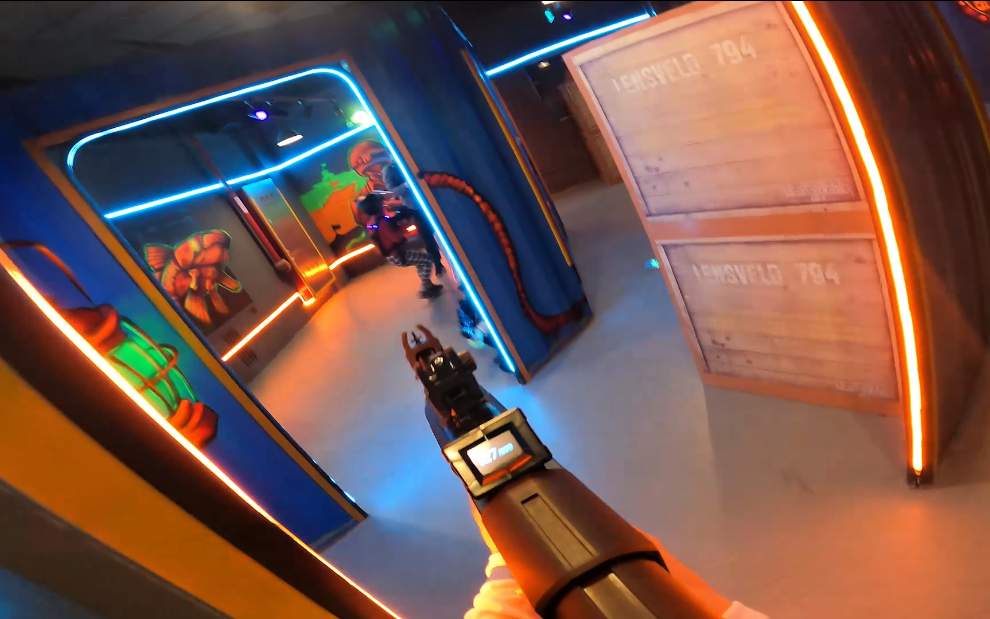 【vlog】上海宝山日月光镭战大联盟真人cs射击第一人称视角体验