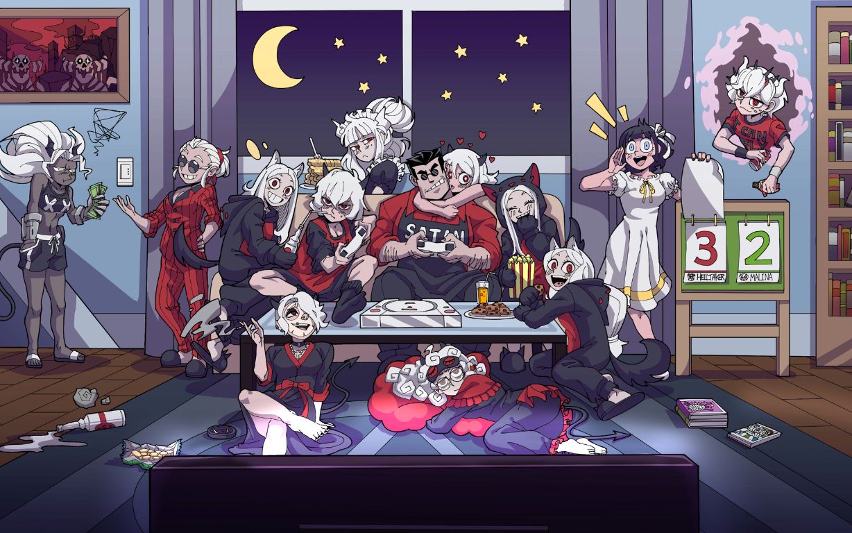 【helltaker】地狱把妹王全流程 隐藏关 ex速通_哔哩哔哩bilibili