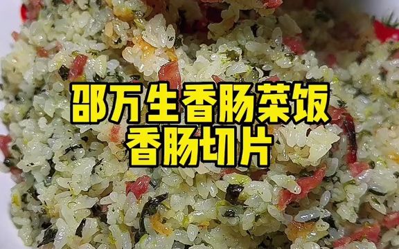 邵万生香肠菜饭哔哩哔哩bilibili