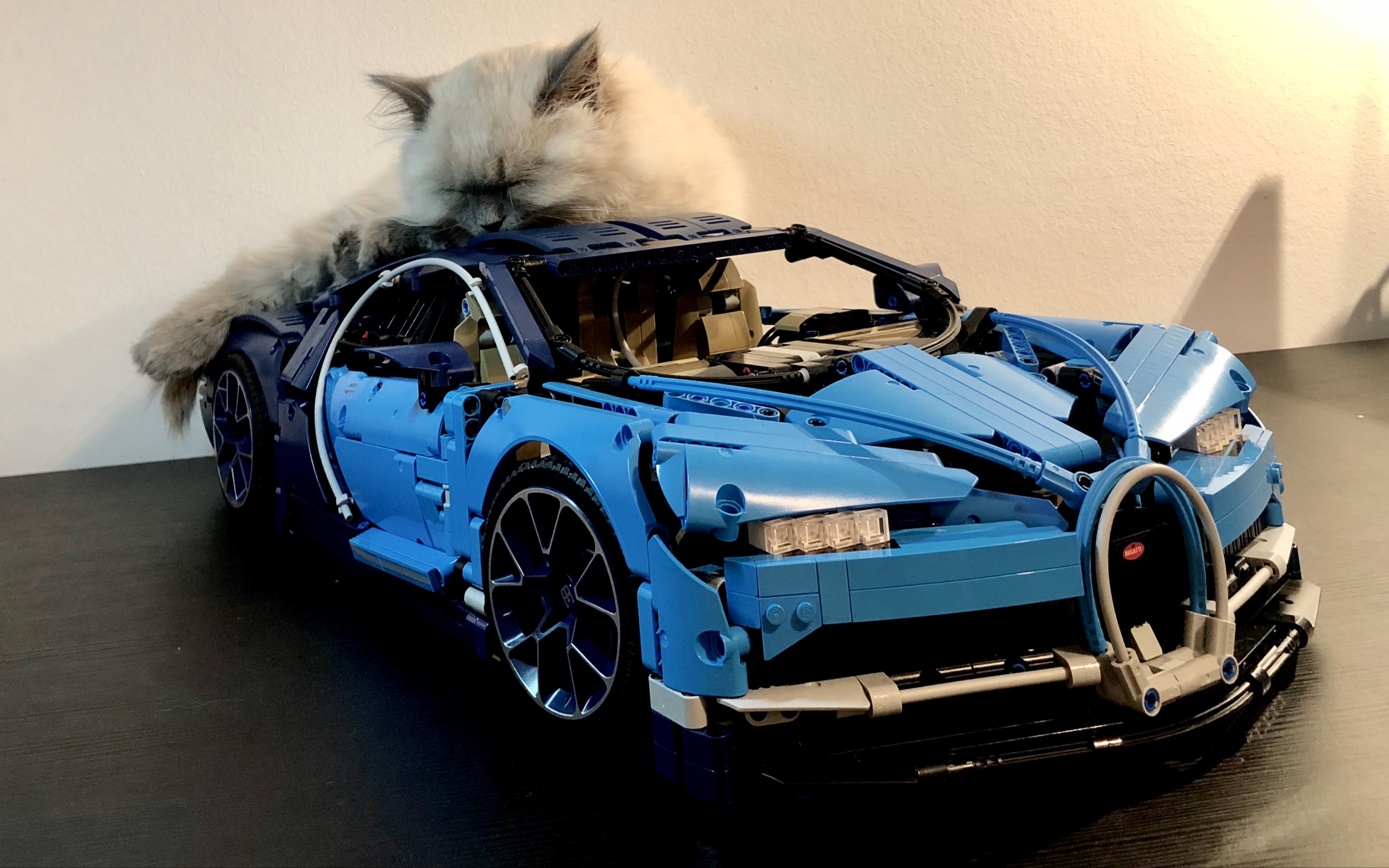 量子日常乐高布加迪chiron3599块儿猛男必看