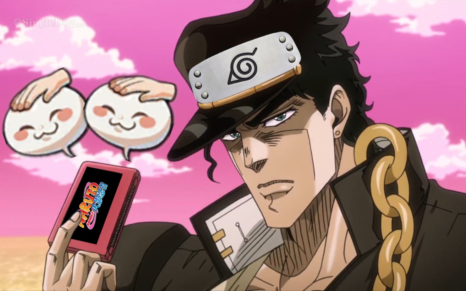 承太郎玩火影忍者手游【jojo】_哔哩哔哩 (゜-゜)つロ 干杯~-bilibili