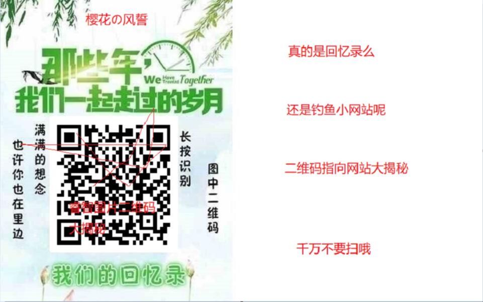 【极端睿智】最近QQ上很流行的同学照片睿智病毒盗号二维码大揭秘哔哩哔哩bilibili