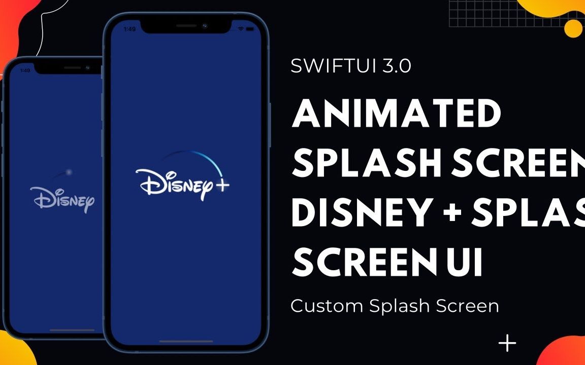 swiftui 3.0 启动画面 - disney plus 启动画面
