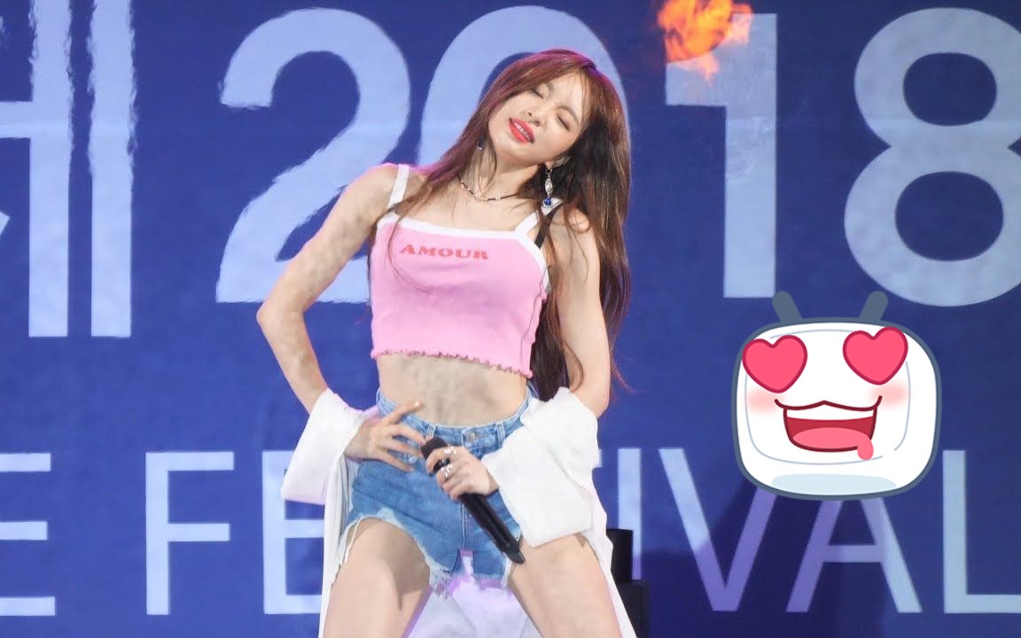 [图]【EXID】Hani 这身材真的完美呀！ 哈尼 (Hani) 横屏直拍！Up And Down