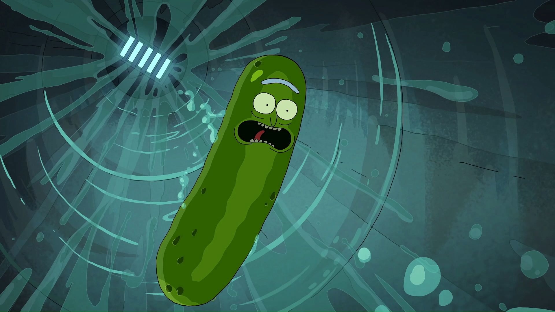 果然强者从不抱怨环境,r&m经典片断回顾,酸黄瓜瑞克