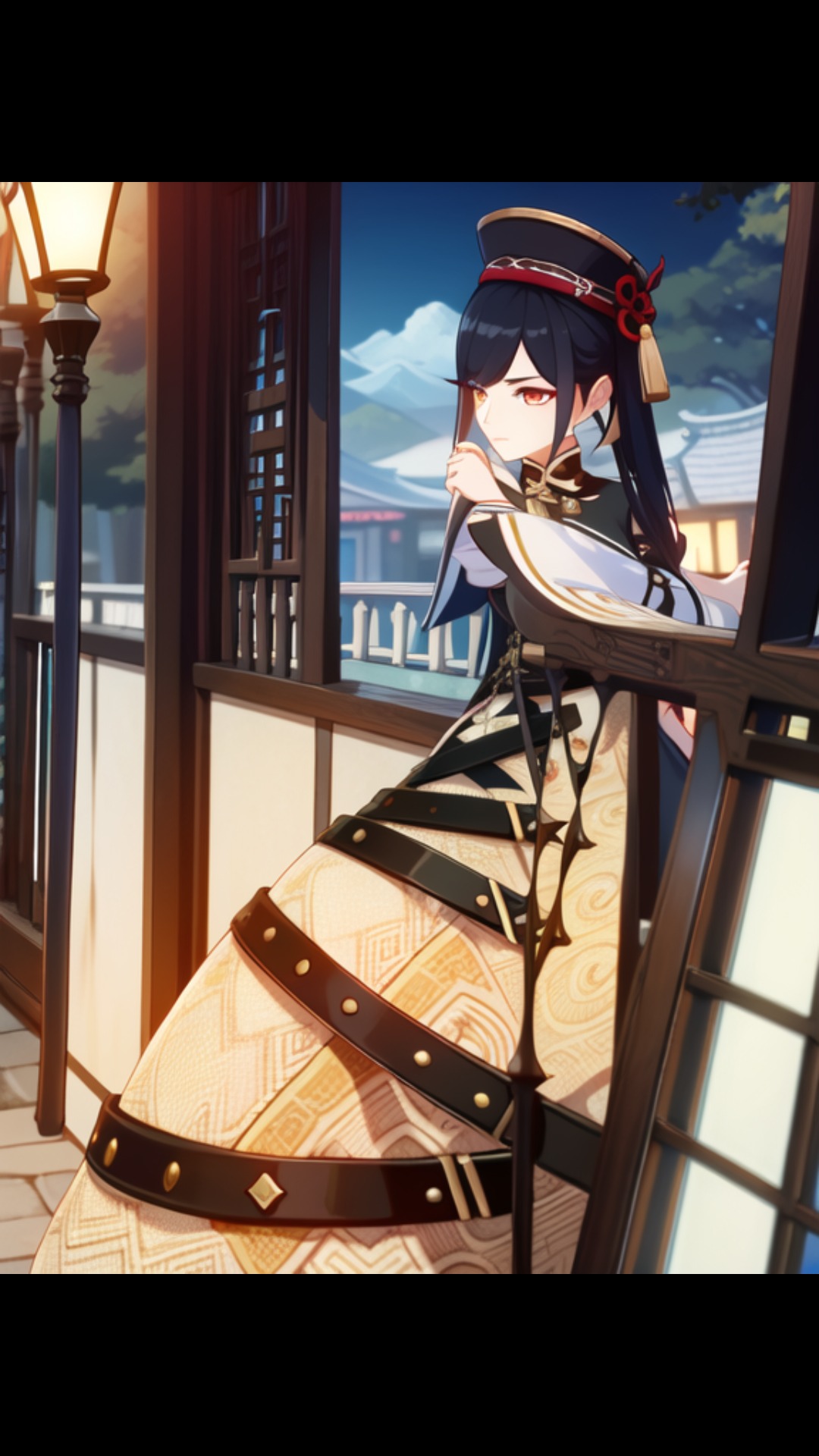 来看看双叶落下对愁眠的专属原神风格形象吧