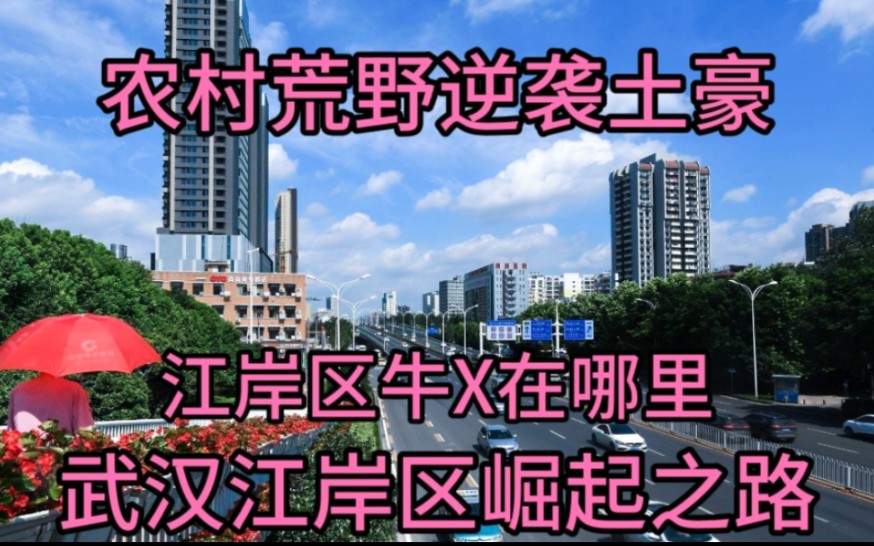 武汉江岸区土豪逆袭之路?江岸区武汉排名第二?农村荒野逆袭土豪哔哩哔哩bilibili