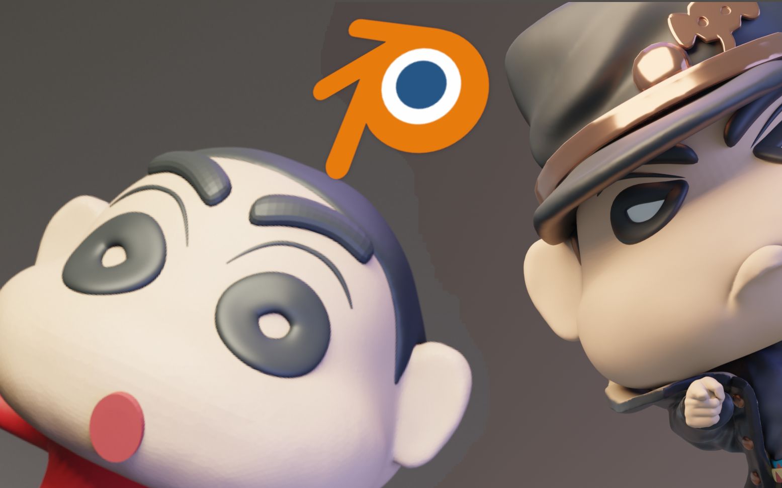 blender雕刻流程蜡笔小新xjojo