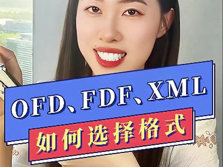 还有谁不知道PDF、OFD、XML三种发票有什么区别,快来!!!哔哩哔哩bilibili