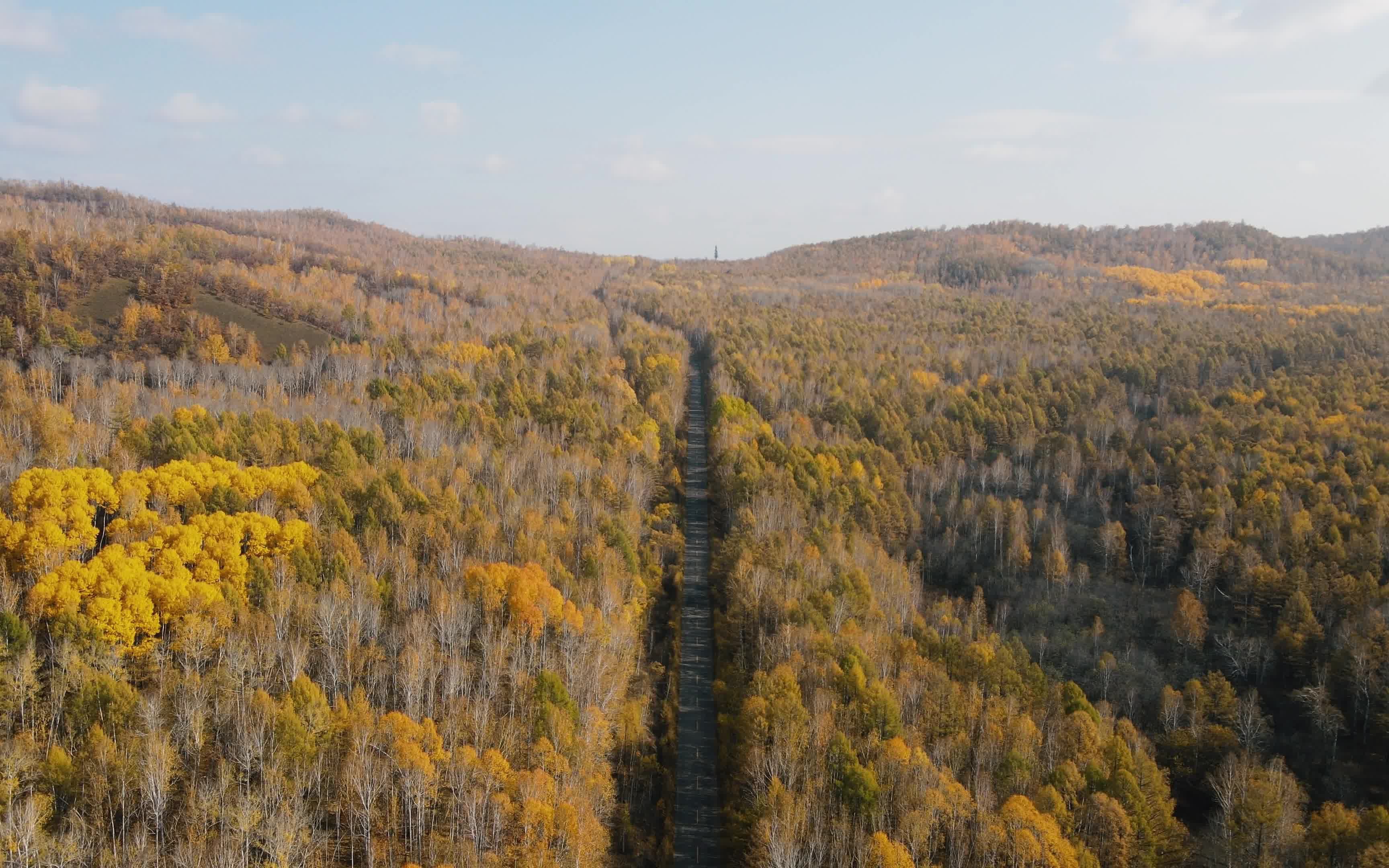 想象之外的金秋内蒙古-航拍旅行vlog