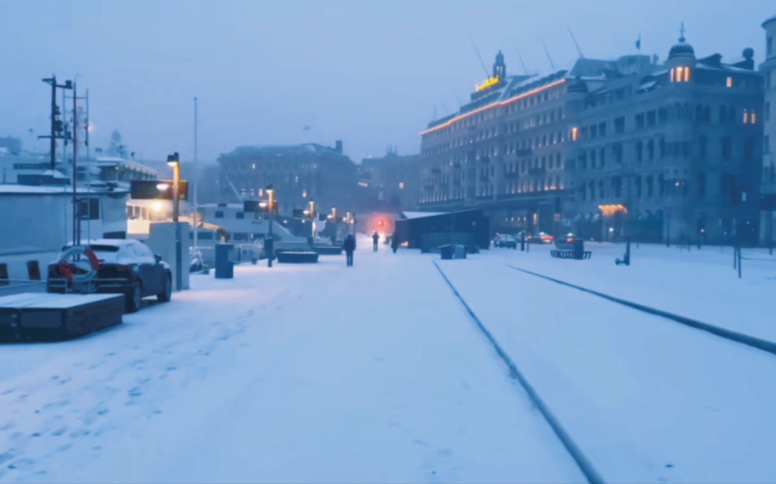 北欧|大雪纷飞,而我心潮澎湃.哔哩哔哩bilibili