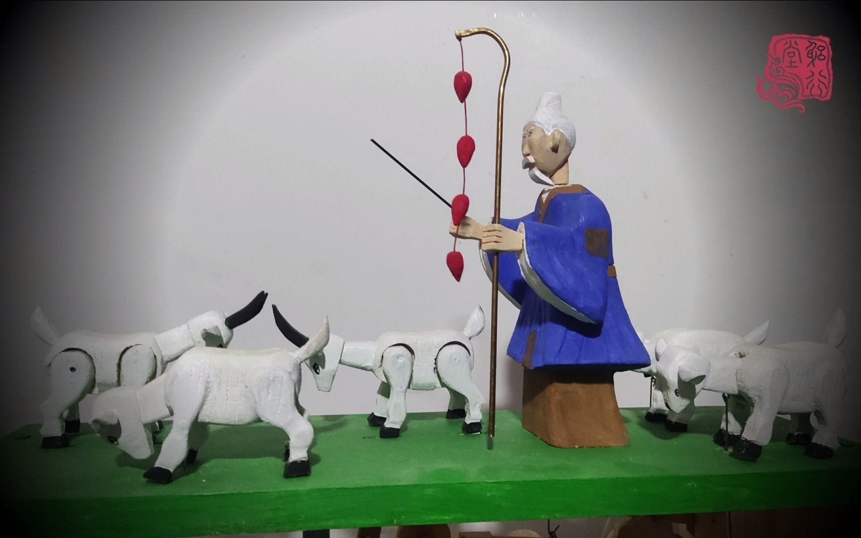 机关木偶之苏武牧羊