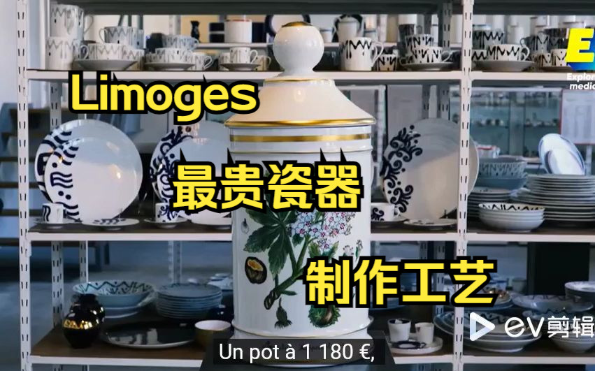 【法语听力B2/艺术】Limoges最贵瓷器的制作工艺(法语字幕)哔哩哔哩bilibili