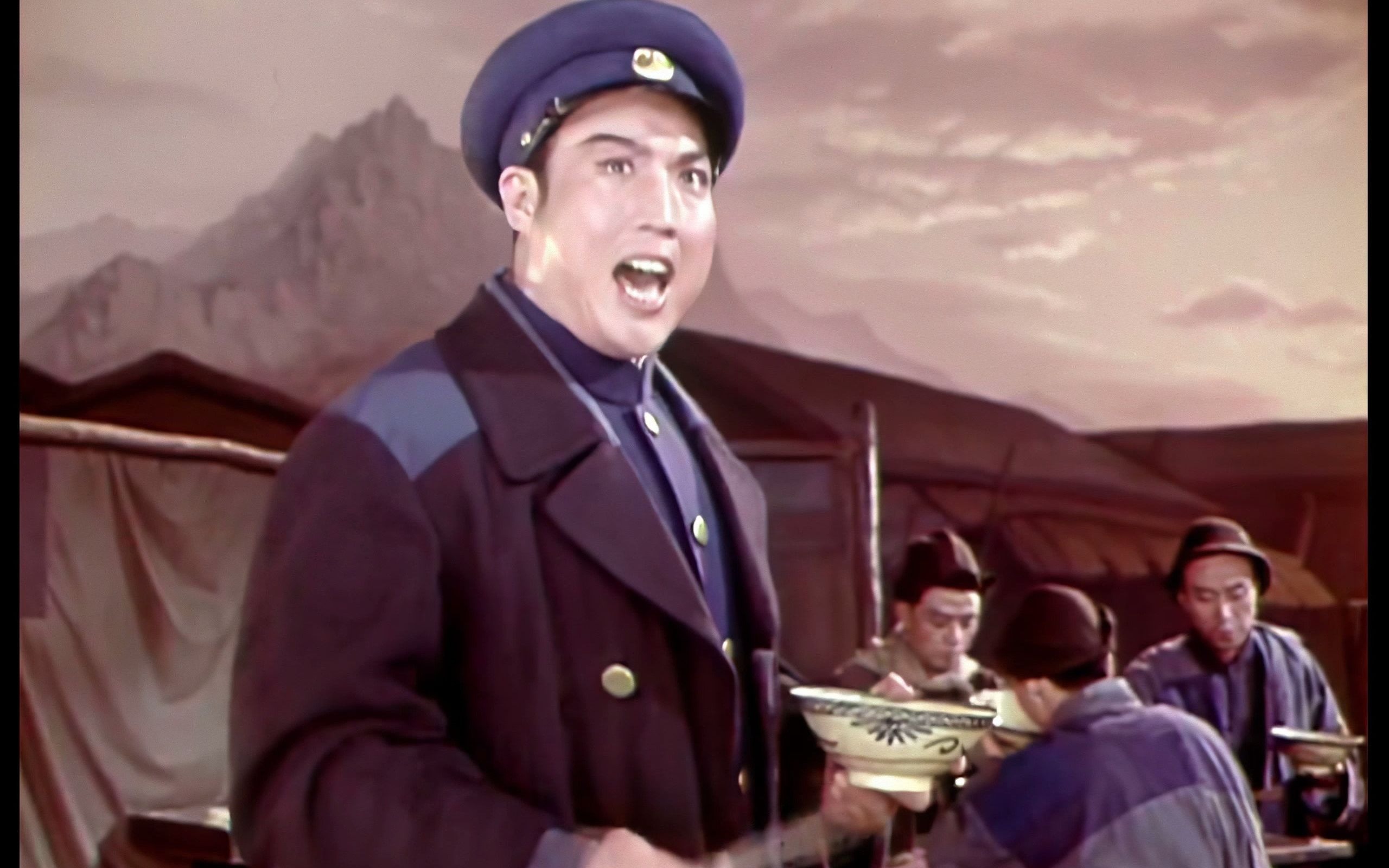 现代京剧《红灯记》唱段【有多少苦同胞怨声载道】