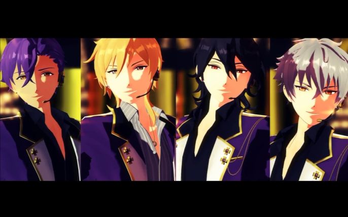 【mmd偶像夢幻祭】club = majesty【undead】_嗶哩嗶哩 (゜-゜)つロ