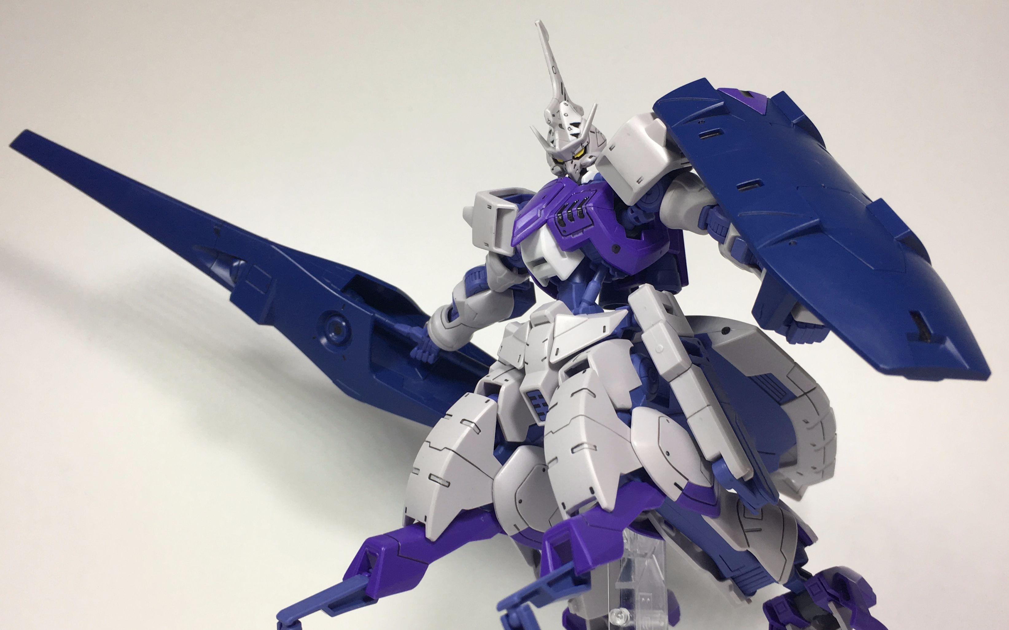 【龙哥制作】高达 铁血的奥尔芬斯 hgibo 锡蒙利骑兵型 视频评测