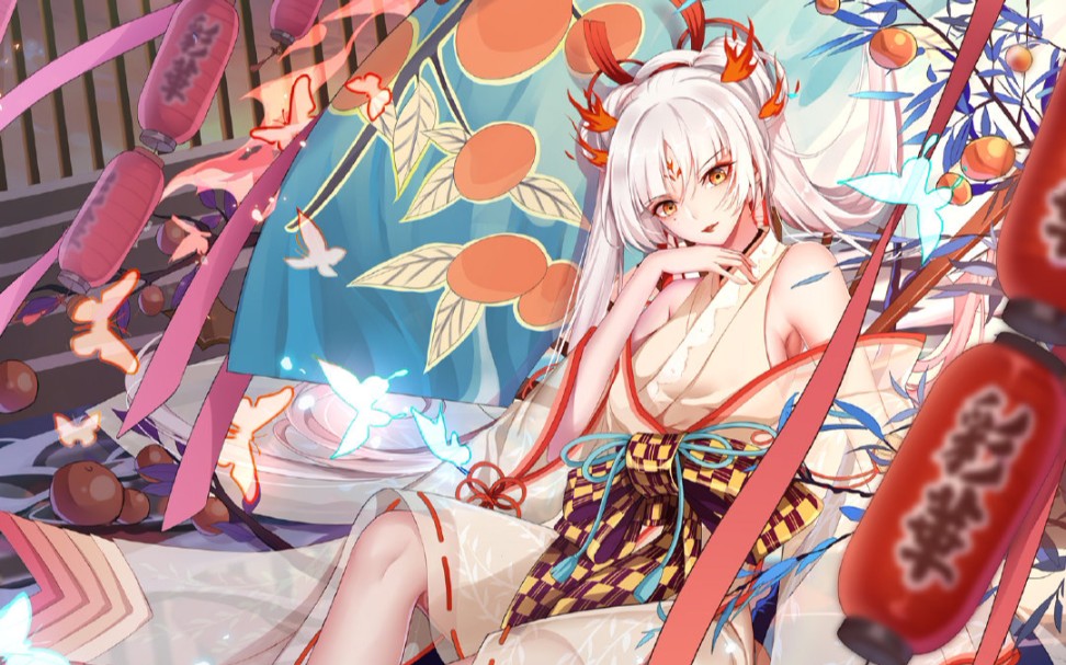 决战平安京不知火阿离的简单耗血连招