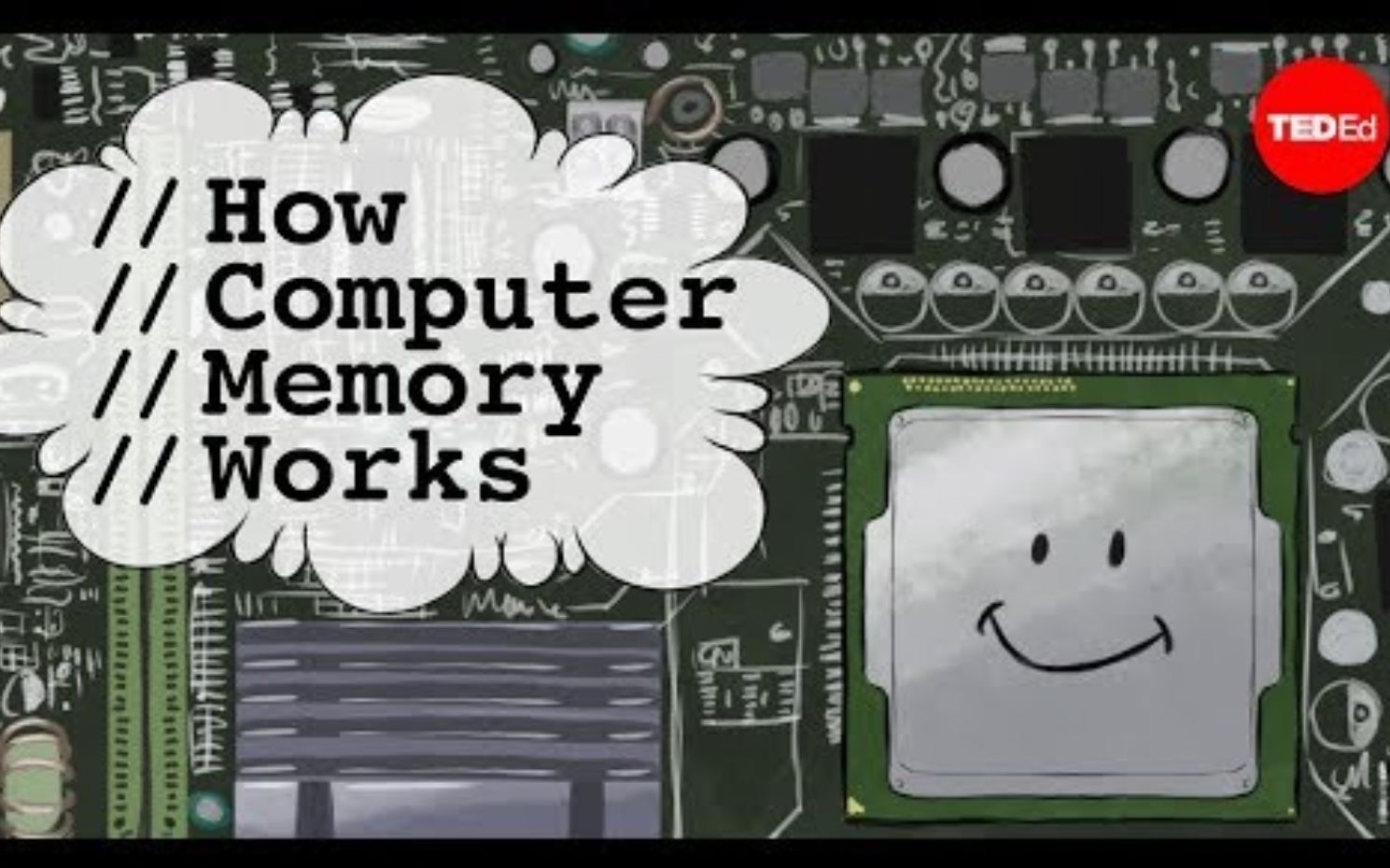 【TedED】计算机存储器的原理 How Computer Memory Works哔哩哔哩bilibili