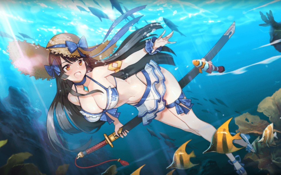 【第七史诗】看我如何一发出泳装!