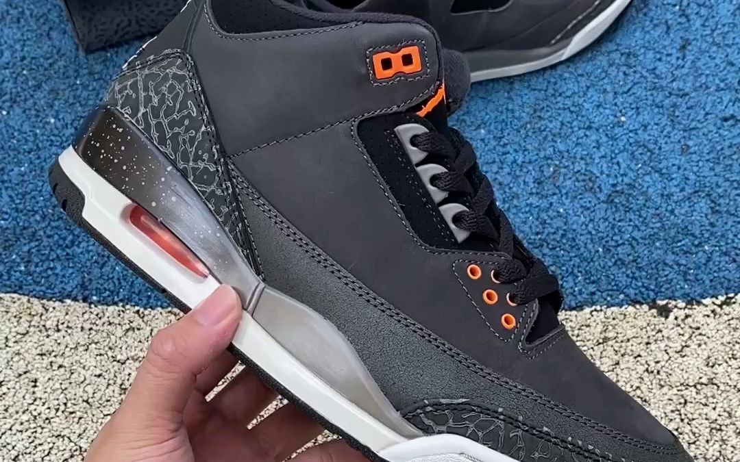 耐克 air jordan 3 fear aj3恐惧高帮休闲黑色复古男女运动鞋篮球鞋