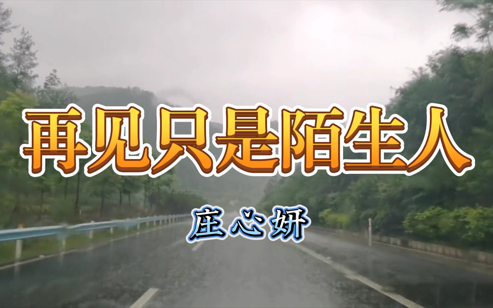 庄心妍《再见只是陌生人》
