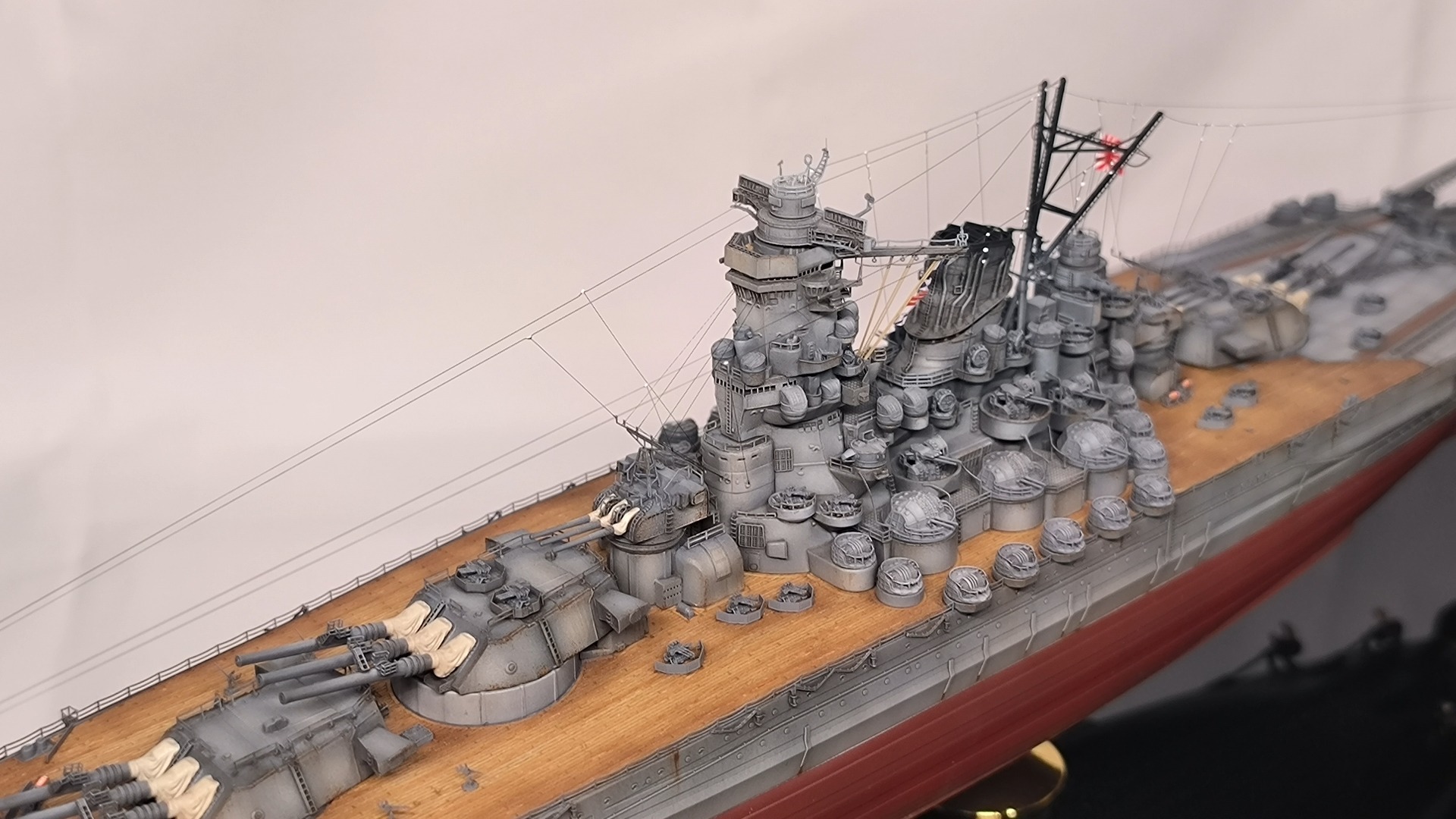 1/700大和号战列舰代工展示