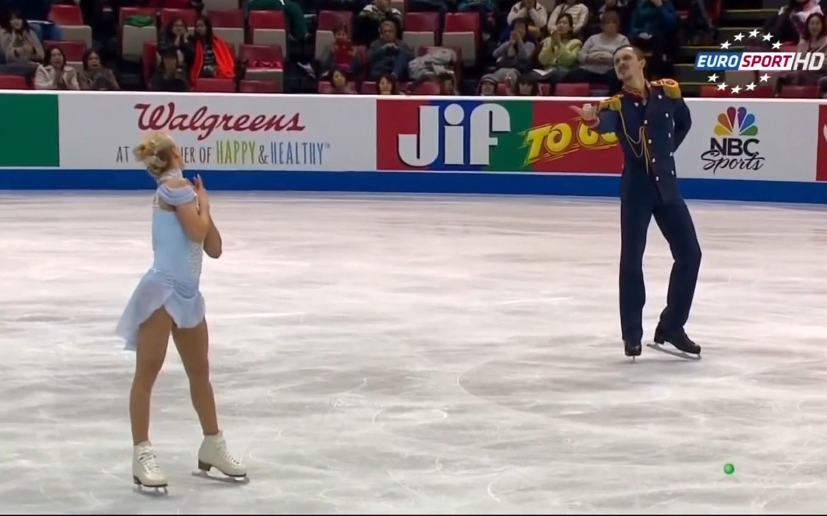 [图]花样滑冰 Figure skating Tatiana VOLOSOZHAR/Maksim TRANKOV Masquerade 假面舞会