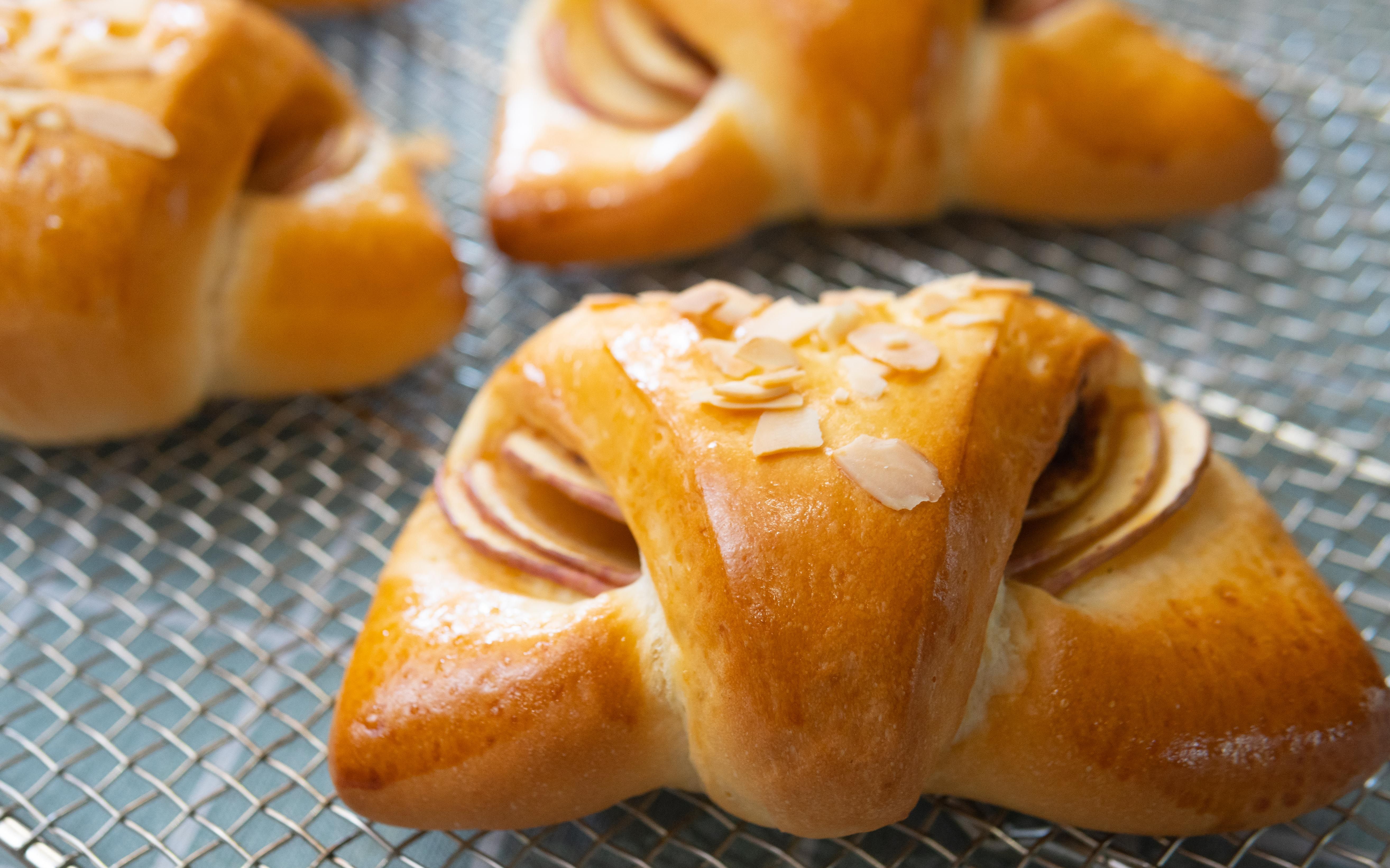 黄金面具/肉桂杏仁面包!来自博物馆的灵感