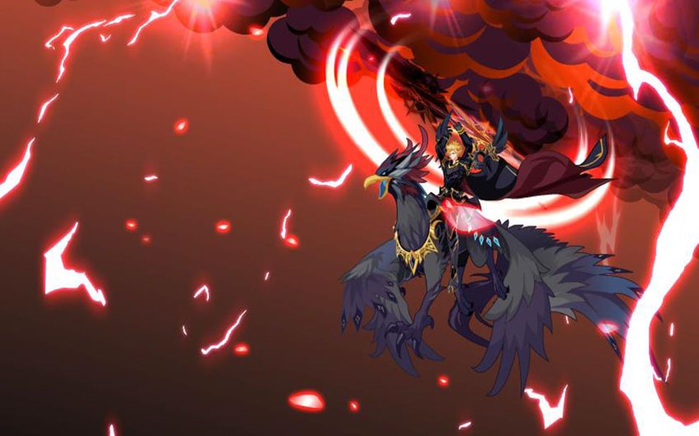 活动作品奥拉星奥丁黑金皮肤实战