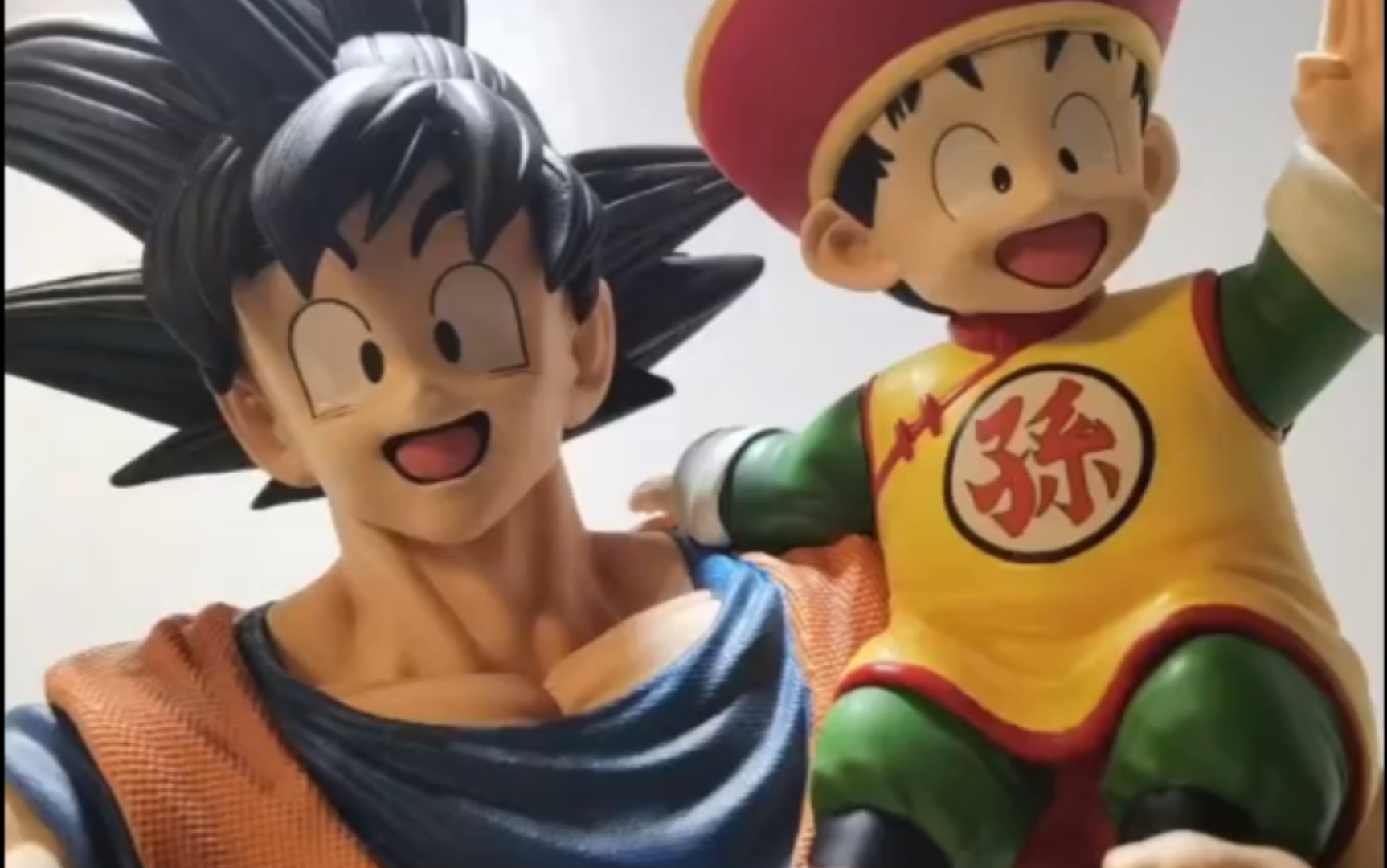 活动作品龙珠手办eggstudio悟空抱悟饭还是这对父子哈哈哈