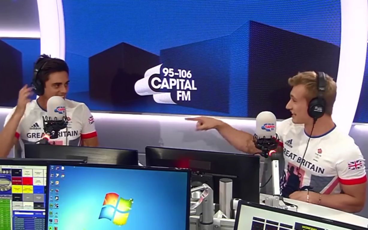 Capital FM 里约奥运会金牌获得者Chris Mears & Jack Laugher默契程度测试哔哩哔哩bilibili