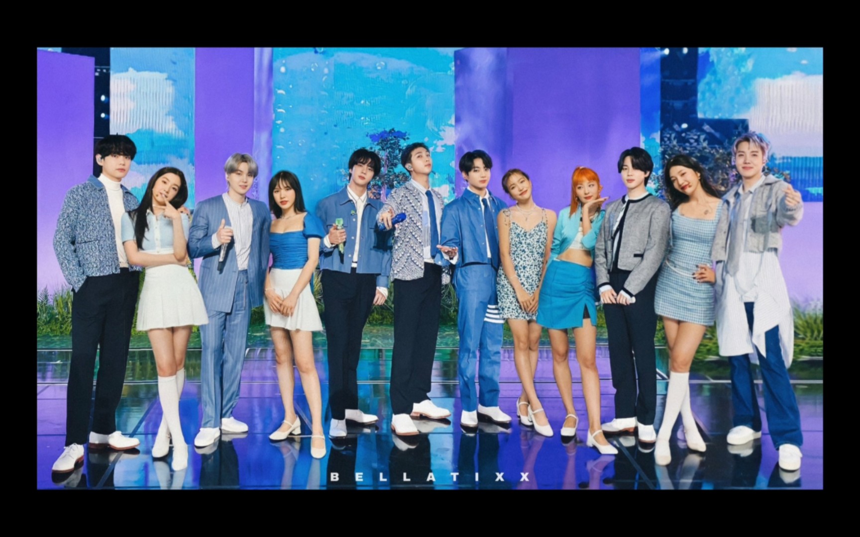 我们的十周年 | btsvelvet | 毛毛介绍弹的名曲《fake love》| 主持人