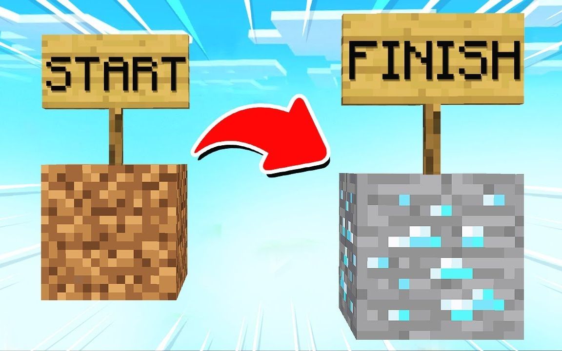 【prestonplayz】最简单的我的世界1.13版本跑酷地图