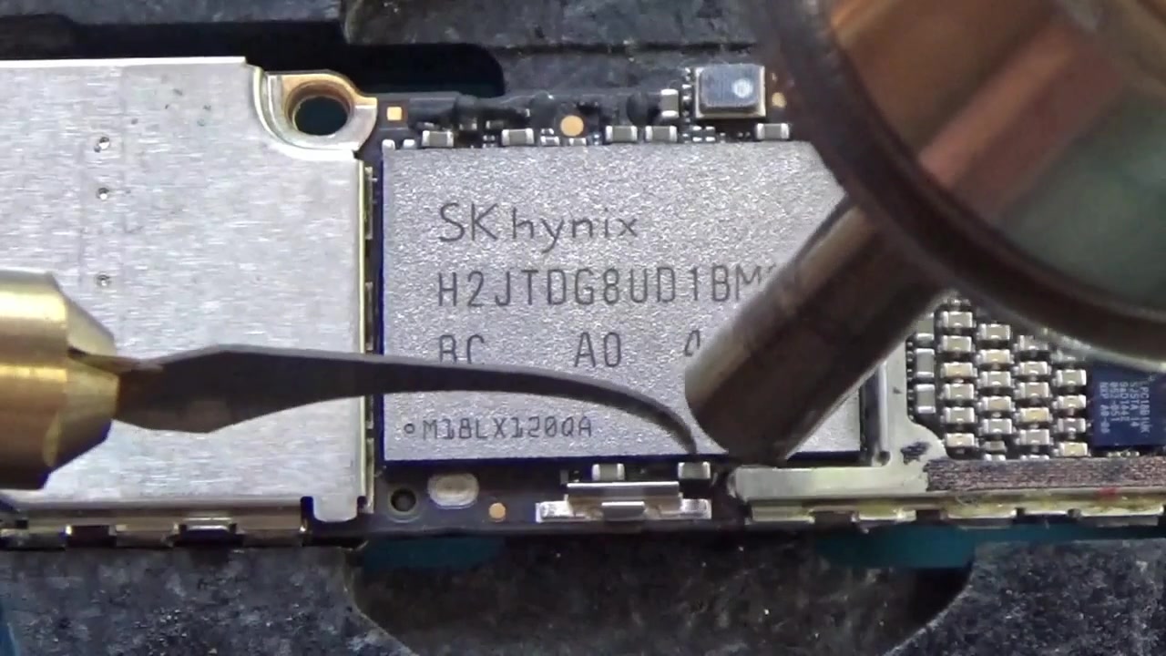 苹果手机硬盘拆装全过程带解说 全程高清拍摄