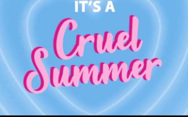 [图]【Taylor Swift】新版“Cruel Summer”完整版本的歌词版mv！色调够残酷夏天！