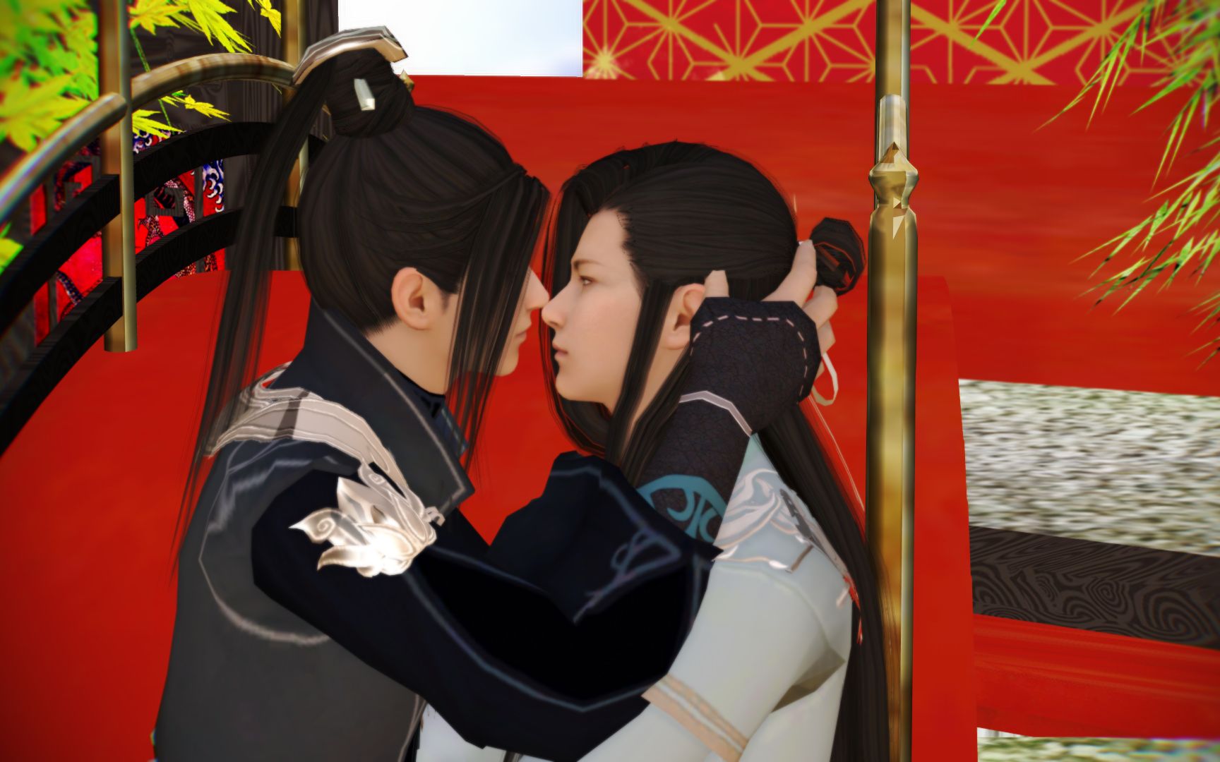 【天刀mmd】宋岚,晓星尘,阿箐和欧阳子真的七夕mmd