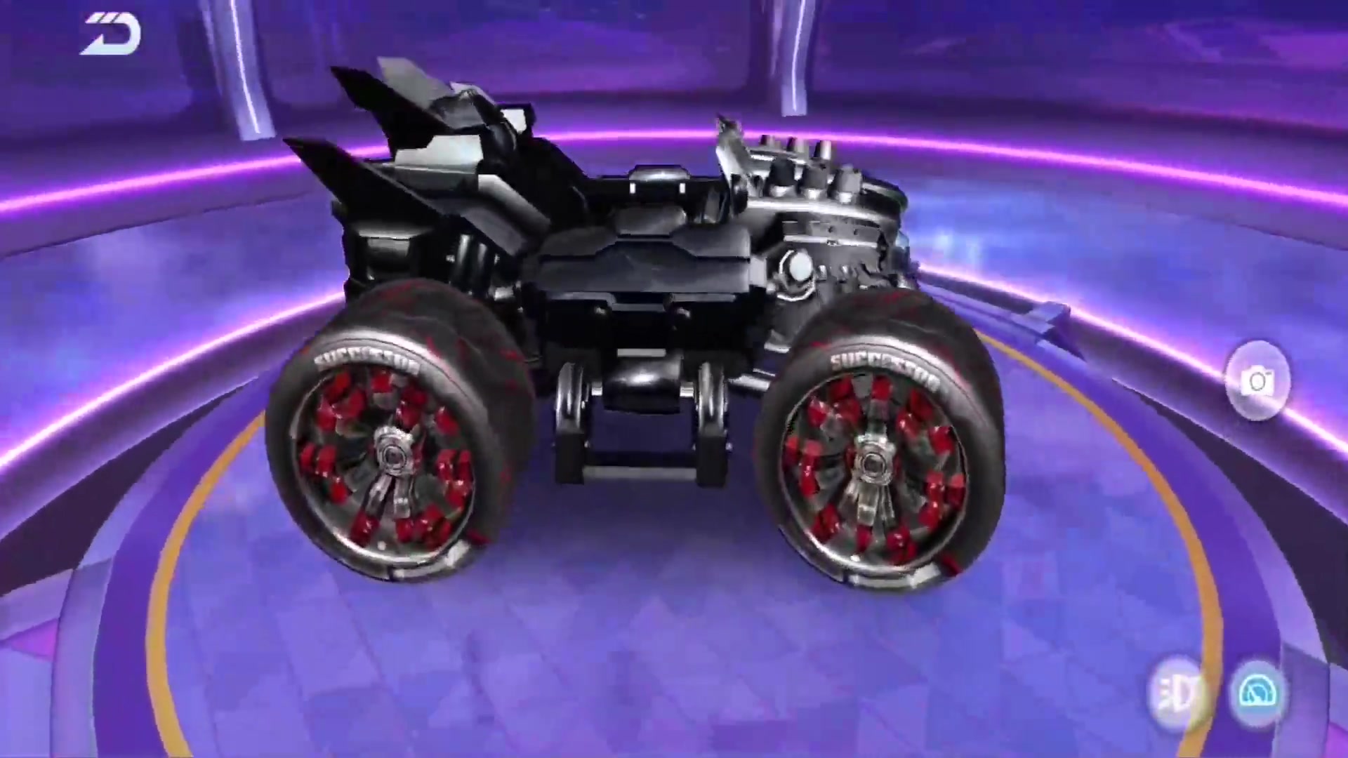 qq飞车手游抽a车:s-擎天雷诺外观展示及试跑技巧教学