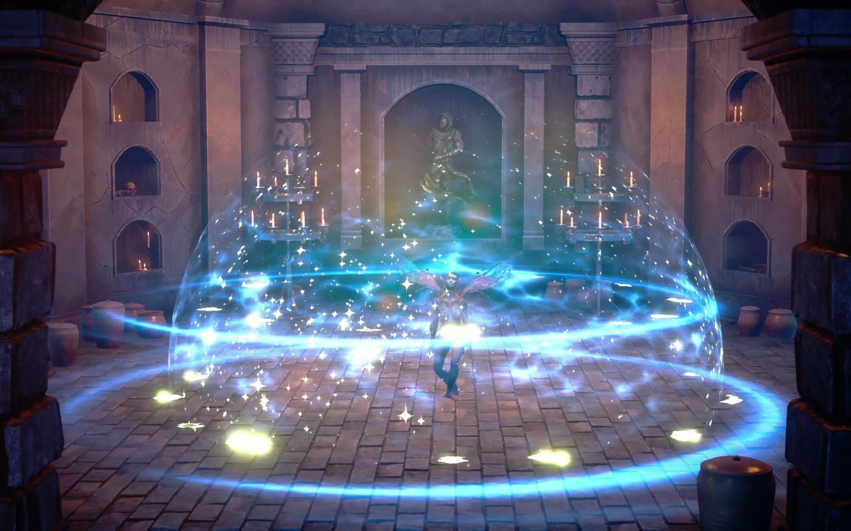 ue特效_case04_energyshield_菱形&星空魔法罩_work04