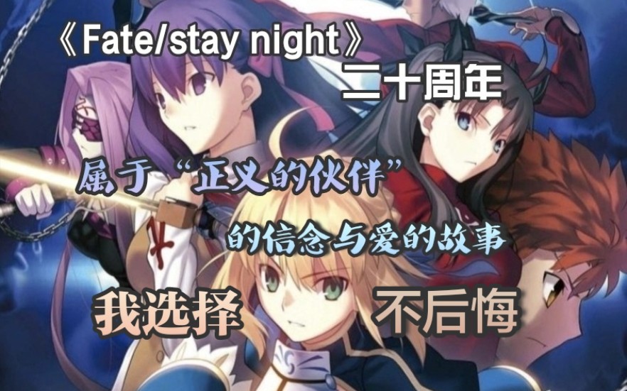 [图]【景谈GAL】属于“正义的伙伴”的信念与爱的故事[Fate/stay night]