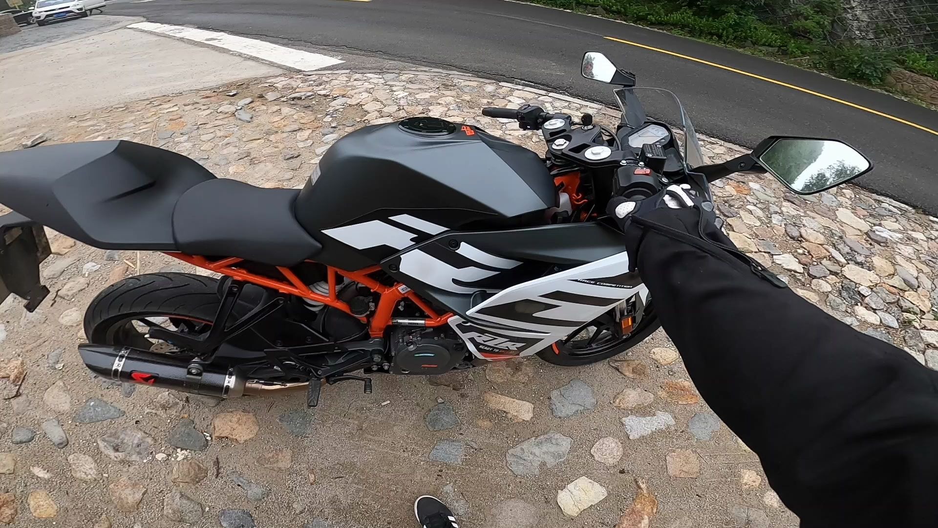 ktm rc390(无bgm,暴躁原声)昌赤路—白河堡水库
