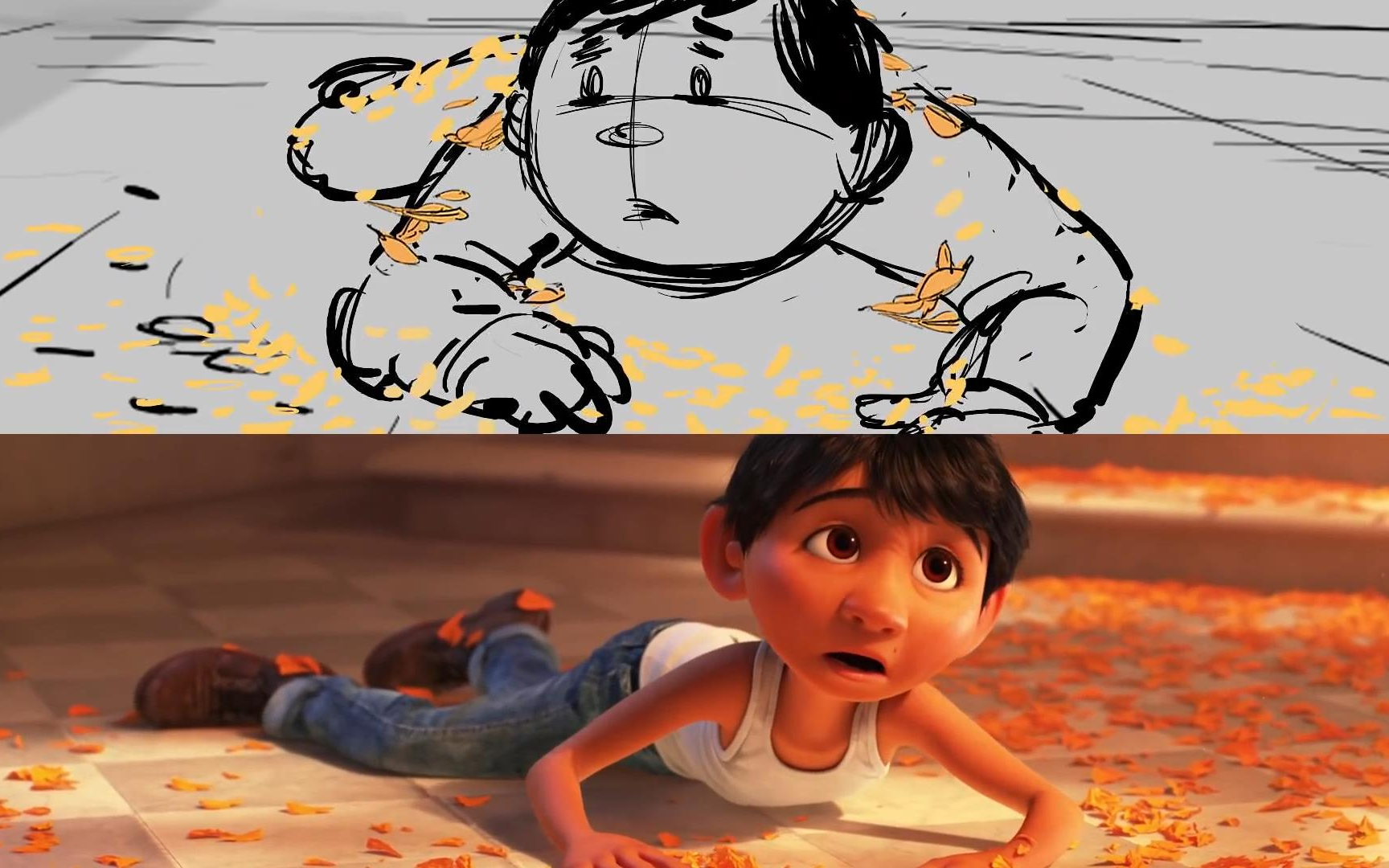 miguel sings to mamá coco pixar side by side_哔哩哔哩_bilibili