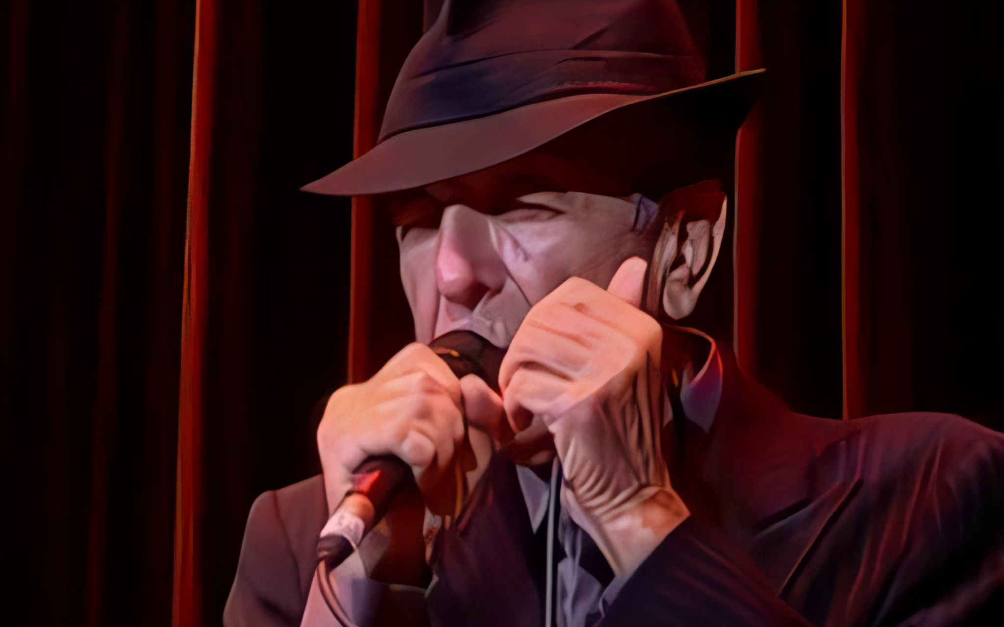 [图][AI 4K] Leonard Cohen - Closing Time (Live in London)