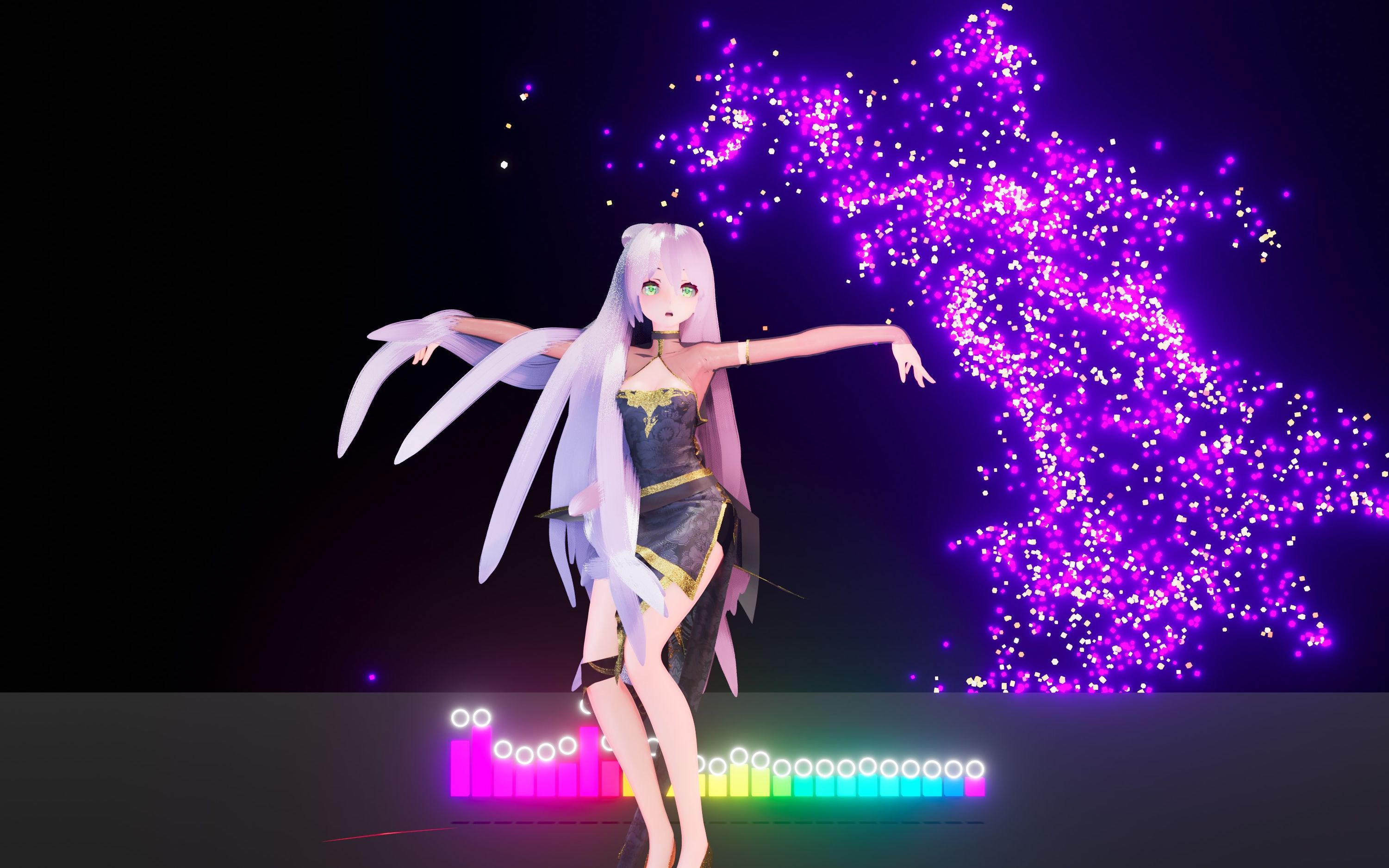 【4k|布料|毛发】洛天依 x dream of you