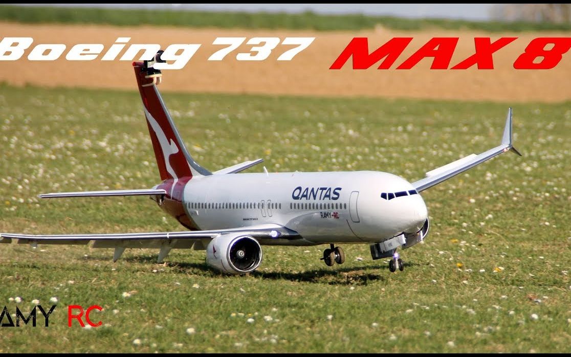 [图]外国大神自制波音737-MAX8模型飞机，烧钱的玩具，结局和现实一样