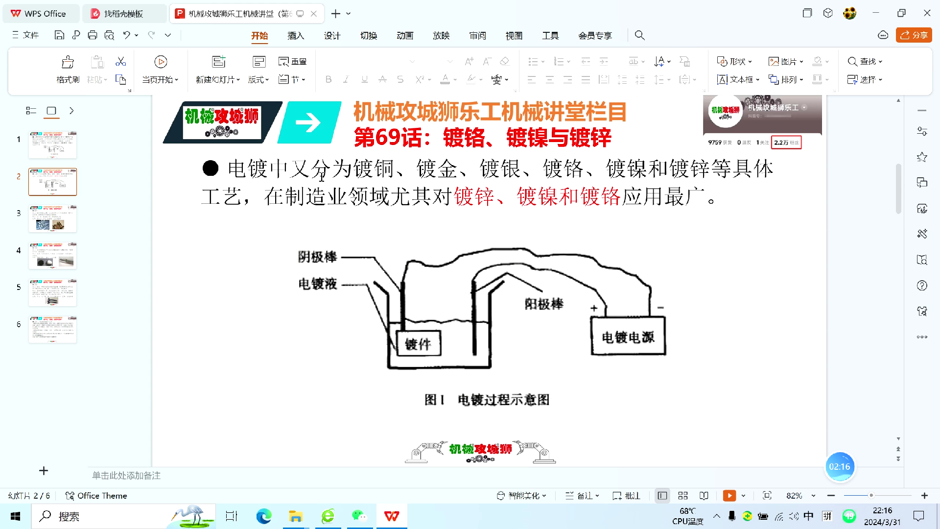 机械攻城狮乐工机械讲堂(第69话):镀铬、镀镍与镀锌哔哩哔哩bilibili