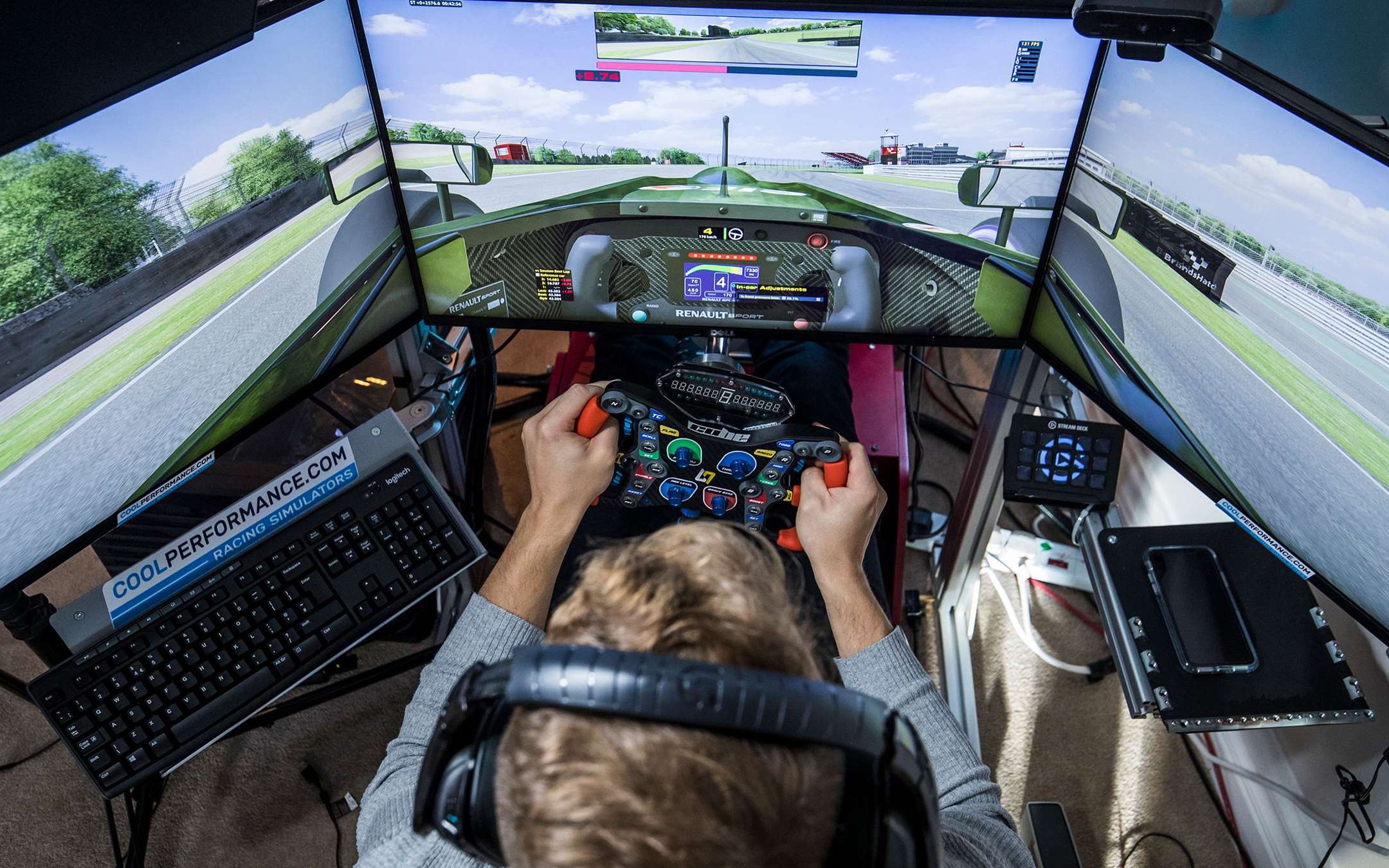 赋助智能真实驾驶赛车模拟器 4d动感驾驶模拟器 驾驶模拟器