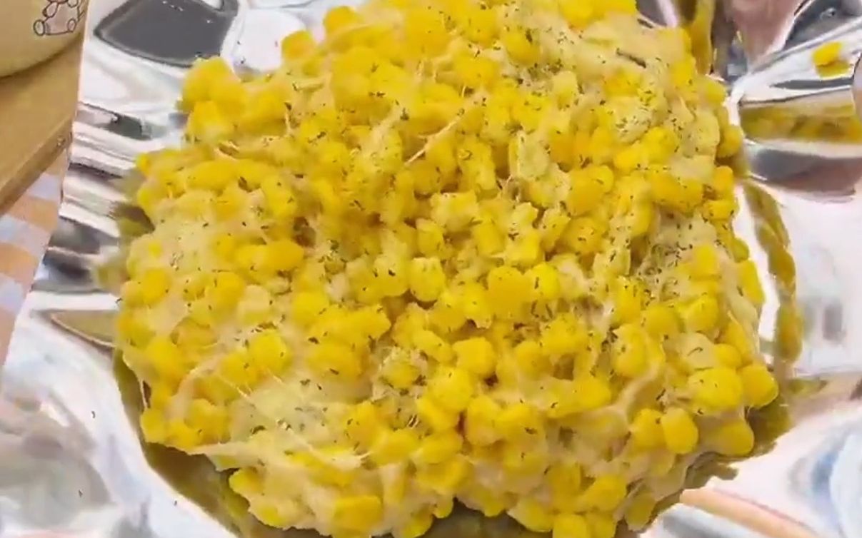 美味铁板拉丝玉米粒