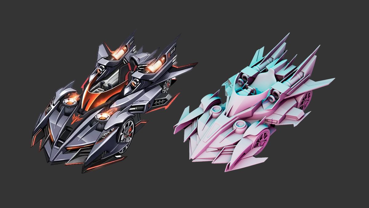 maya建模:游戏qq飞车"赛车"模型制作,适合小白学的建模案例